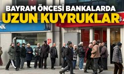 Zonguldak’ta emekliler ikramiye için kuyruğa girdi