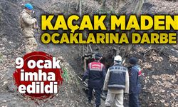 Zonguldak’ta kaçak madenlere darbe: 9 ocak imha edildi
