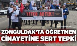 Zonguldak’ta öğretmen cinayetine sert tepki: İş bıraktılar