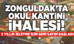 Zonguldak’ta okul kantini ihalesi! 5 yıllık işletme için geri sayım başladı
