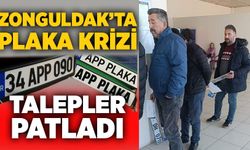Zonguldak’ta plaka krizi: Talepler patladı