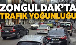 Zonguldak’ta trafik yoğunluğu
