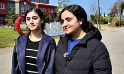 Zonguldak'ta uluslararası öğrenciler barış istiyor