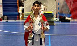 12 Yaşındaki Berat Bayrak’tan Dünya İkinciliği