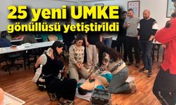 Zonguldak’ta 25 yeni UMKE gönüllüsü yetiştirildi