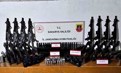 27 tüfek ele geçirildi, 2 şüpheliye işlem