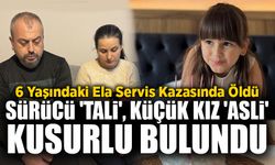 6 yaşındaki Ela'nın öldüğü servis kazasında iddianame tamamlandı: Sürücü 'tali', küçük kız 'asli' kusurlu bulundu