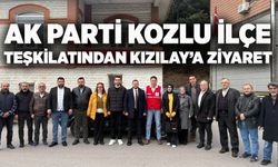 AK Parti Kozlu İlçe Teşkilatından Kızılay’a ziyaret