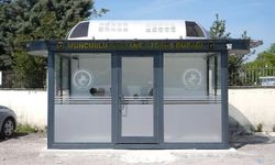 Düzce’de 7’nci akıllı durak hastane önünde hizmette