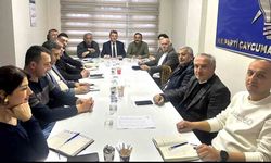 AK Parti Çaycuma İlçe Başkanlığı toplandı