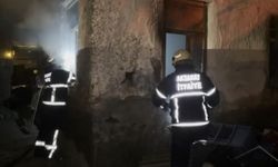 Aksaray’da Metruk Evde Yangın Paniğe Neden Oldu