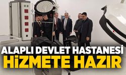Alaplı Devlet Hastanesi Hizmete Hazır