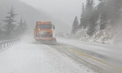 Antalya-Konya karayolunda kar yağışı başladı