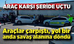 Zonguldak'ta araçlar çarpıştı, yol bir anda savaş alanına döndü