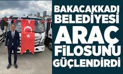 Bakacakkadı Belediyesi araç filosunu güçlendirdi