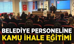 Belediye personeline kamu ihale eğitimi