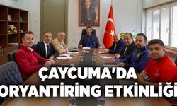 Çaycuma'da oryantiring etkinliği