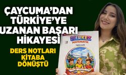 Çaycuma’dan Türkiye’ye uzanan başarı hikayesi: Ders notları kitaba dönüştü