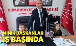 Minik Başkanlar CHP İl Başkanlığı Koltuğunda