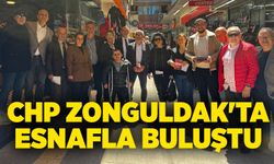CHP Zonguldak'ta esnafla buluştu