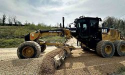 Düzce’de köy yollarında çalışmalar hız kazandı