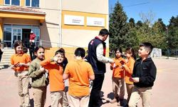 Öğrencilere 112 Acil Çağrı sistemi anlatıldı