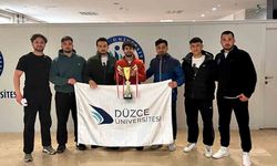 Düzce Üniversitesi raftingte Türkiye şampiyonu oldu