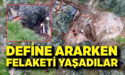 Define uğruna ölüm: Toprak altında can verdi