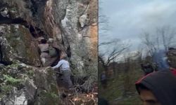 Derecik’te dağda mahsur kalan genç kurtarıldı