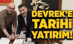 Devrek’e tarihi yatırım!