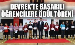 Devrek’te başarılı öğrencilere ödül töreni