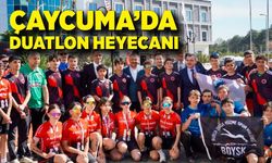 Çaycuma’da Duatlon Heyecanı: Renkli Görüntüler