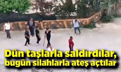 Dün taşlarla saldırdılar, bugün silahlarla ateş açtılar: 6 gözaltı