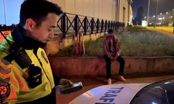 Alkollü sürücü ehliyeti kaptırınca ağladı