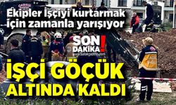 Altyapı Çalışmasında Facia: Göçük Altında Kalan İşçi İçin Zamanla Yarış