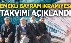 Emekli bayram ikramiyesi takvimi açıklandı!