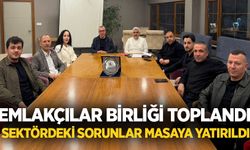Emlakçılar birliği toplandı: Sektördeki sorunlar masaya yatırıldı