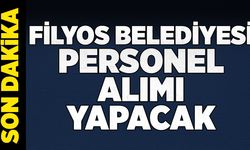 Filyos Belediyesi personel alımı yapacak