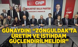 Gökhan Günaydın: “Zonguldak’ta üretim ve istihdam güçlendirilmelidir”