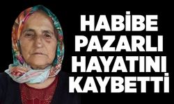 Habibe Pazarlı hayatını kaybetti