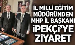 İl Milli Eğitim müdüründen MHP il başkanlığına ziyaret