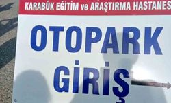 Karabük İdman Yurdu sahasında otopark tabelası krizi