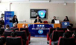 KBÜ öğrencilerinden dijital şiddet semineri