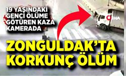 Zonguldak'ta feci kaza kamerada: 19 yaşındaki Aysu'yu hayattan koparan kaza anı