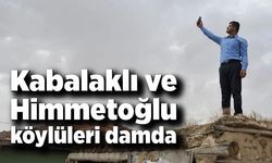 Kabalaklı ve Himmetoğlu köylüleri damda