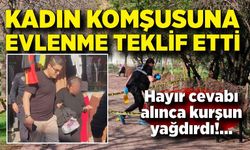Evlenme teklifini reddetti, komşusunu vuran kadına ceza