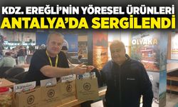 Kdz. Ereğli’nin yöresel ürünleri Antalya’da sergilendi