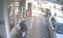 Antalya’da motosikleti saniyeler içinde çalıp kaçtı
