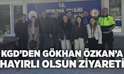 KGD’den Gökhan Özkan’a Hayırlı Olsun Ziyareti