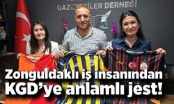 Zonguldaklı iş insanından KGD’ye anlamlı jest!